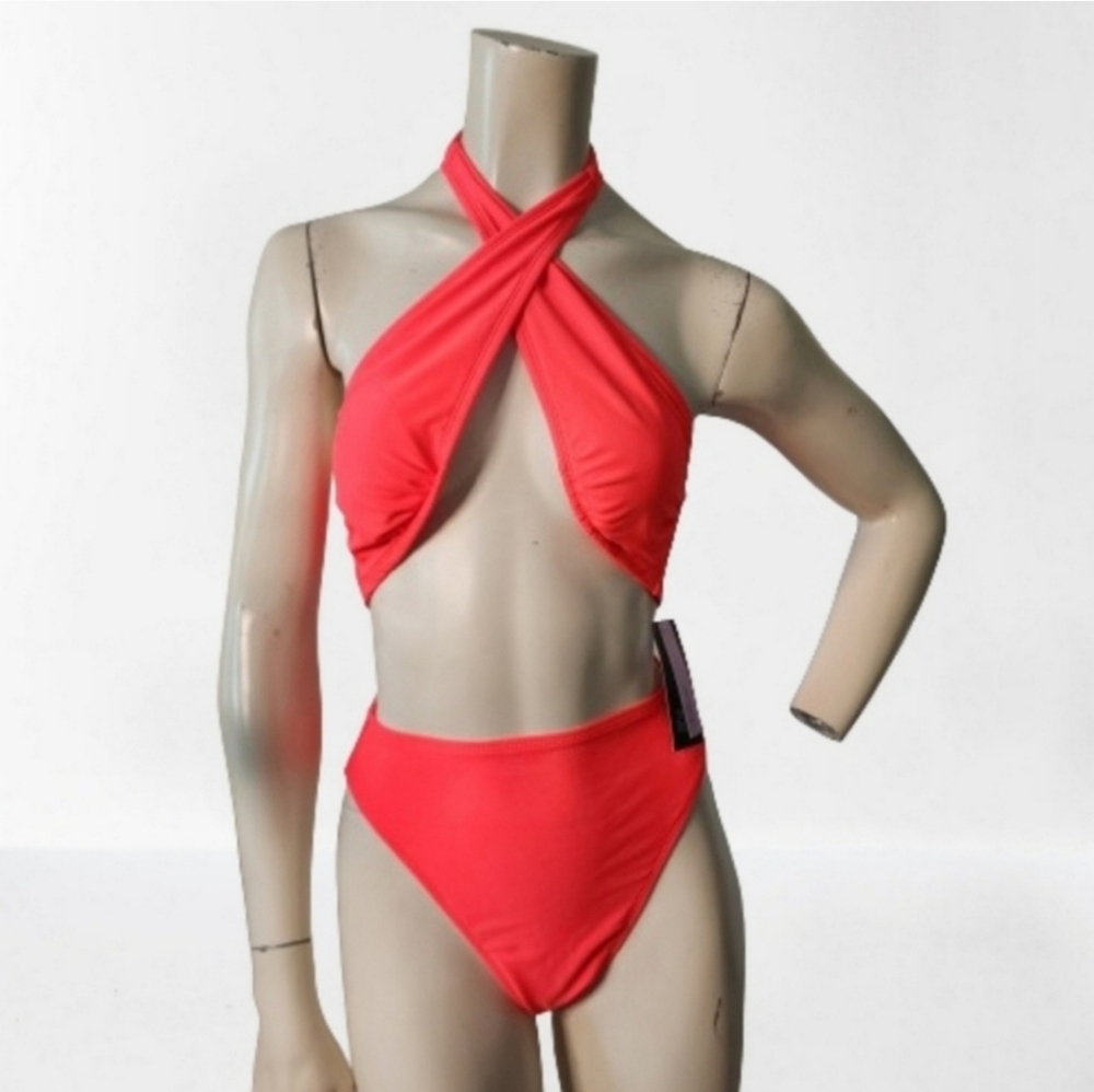 Wild Fable Swimsuit Womens S Neon NEW